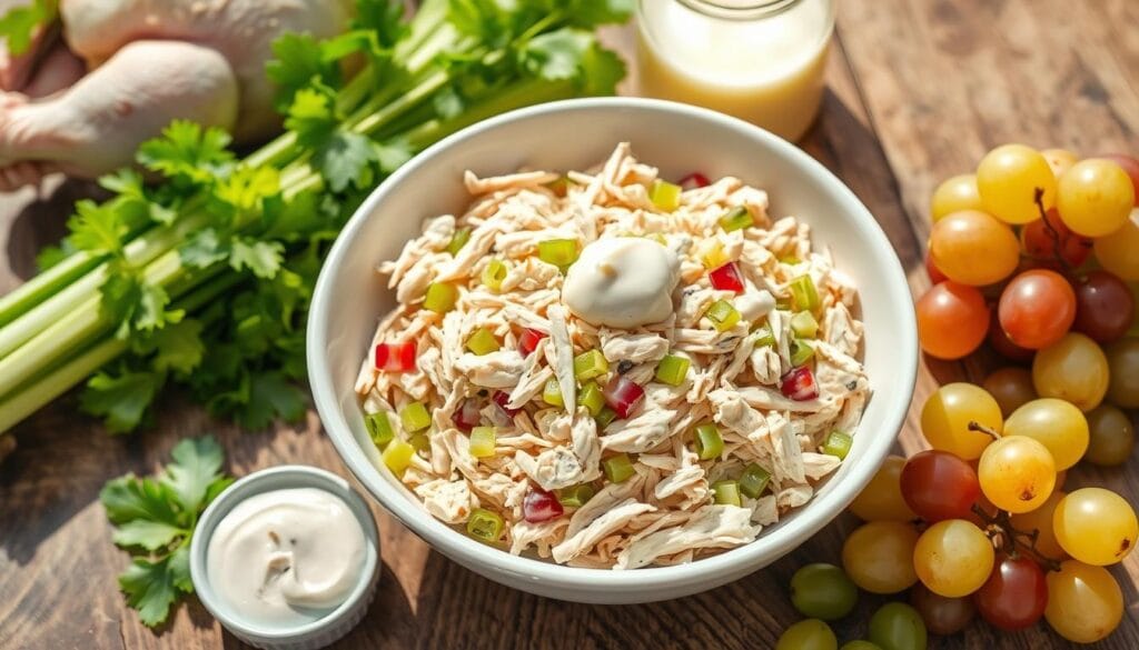 4-ingredient chicken salad