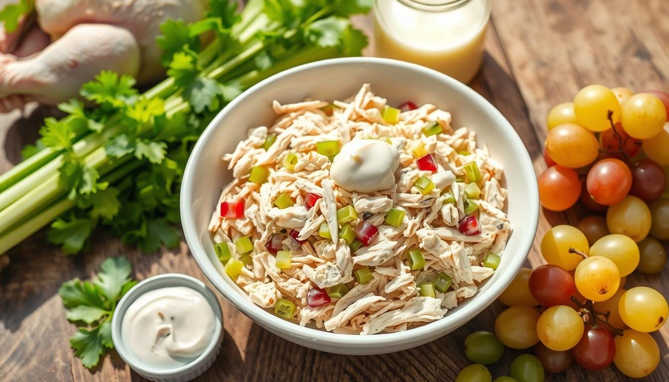 4-ingredient chicken salad