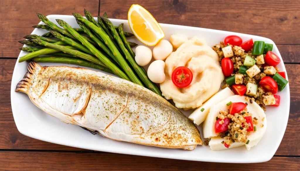 Swordfish Side Dishes Platter Swordfish Side Dishes Platter