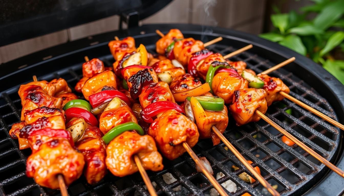 bang bang chicken skewer
