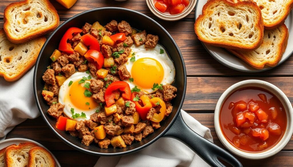 Canned Corned Beef Breakfasts