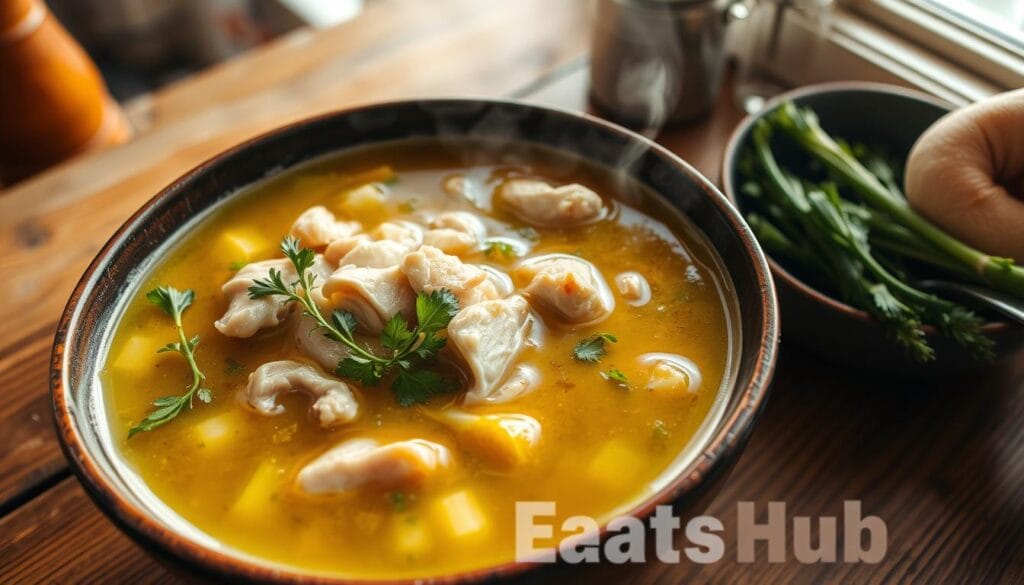 chicken and leek soup