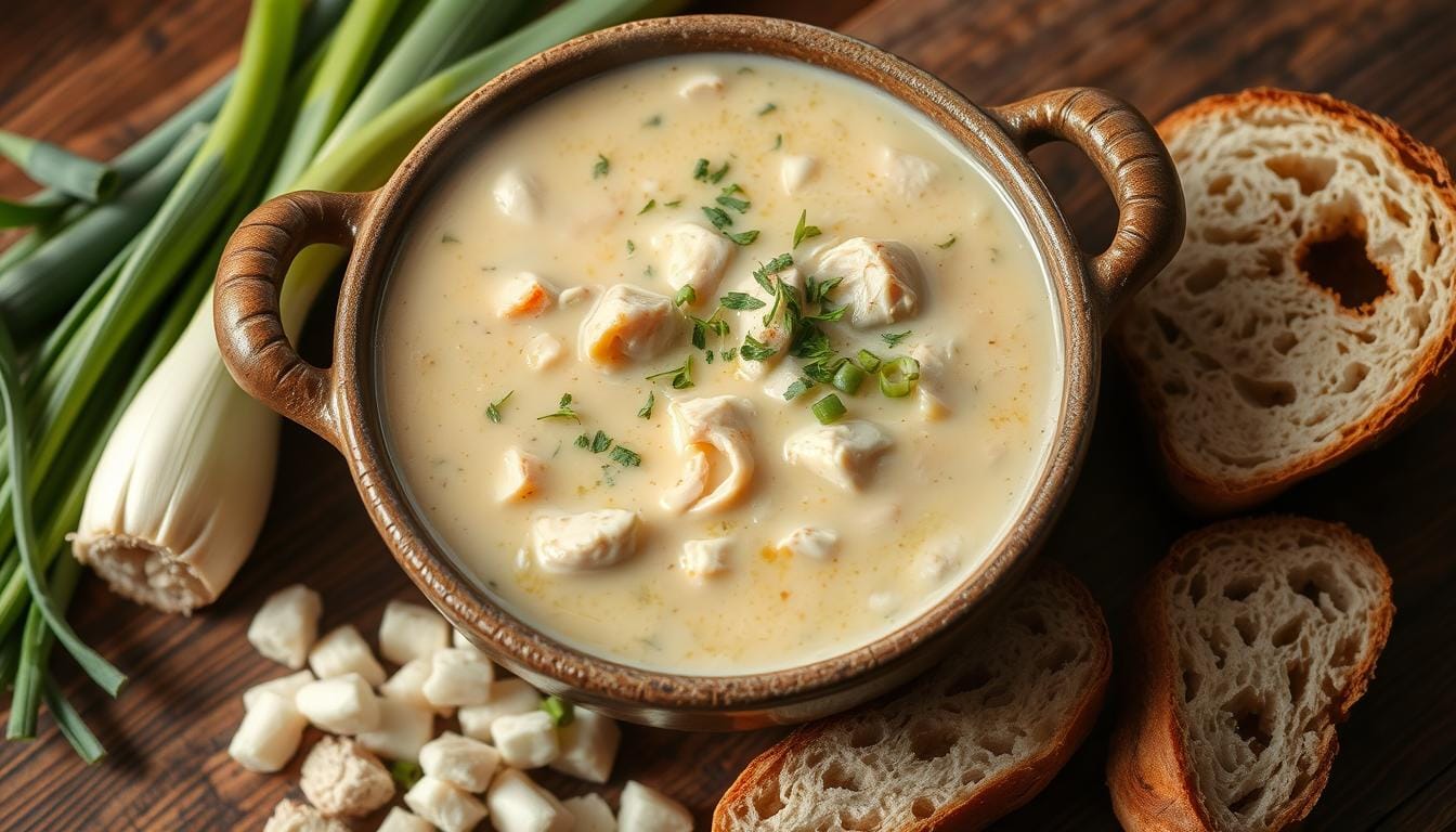 chicken and leek soup