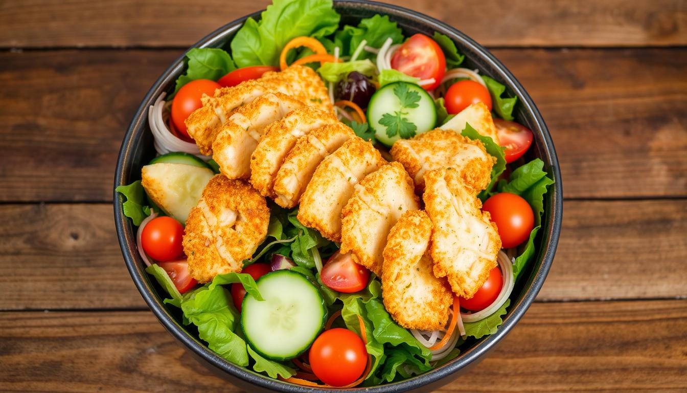 crispy chicken salad