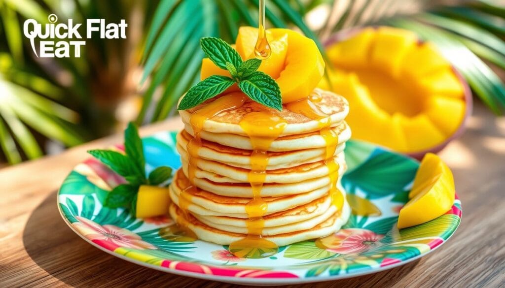mango pancakes