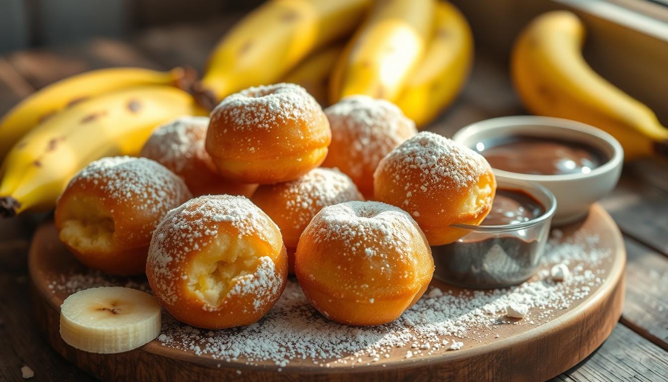 Banana Donut Holes