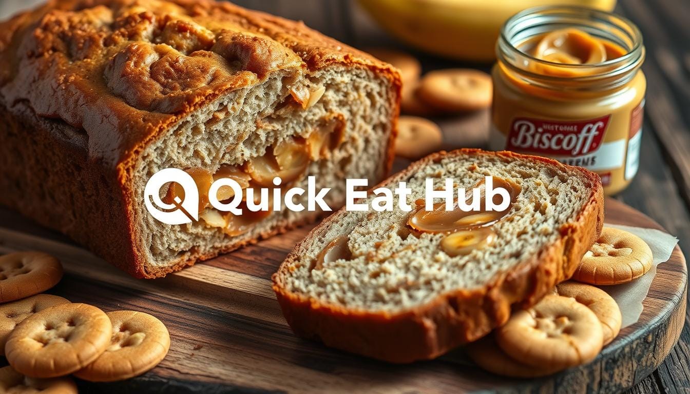 biscoff banana bread