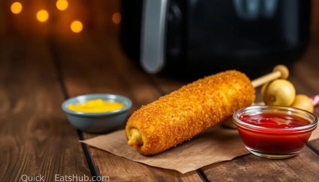 frozen corn dogs in air fryer
