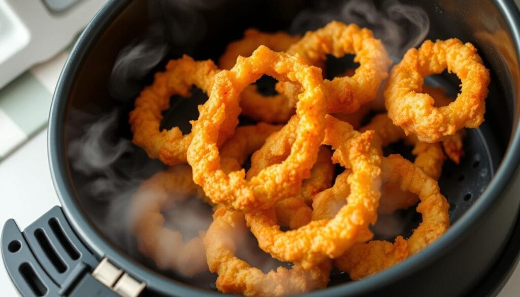 frozen onion rings in air fryer