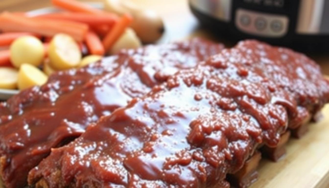 Country Ribs with BBQ Sauce