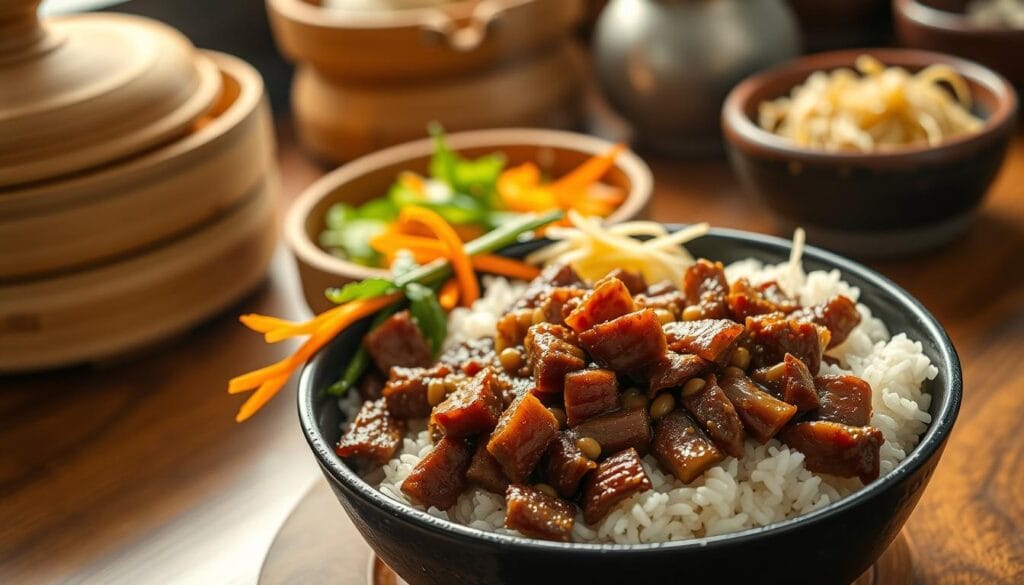 Korean Rice Bowl Preparation Korean Rice Bowl Preparation
