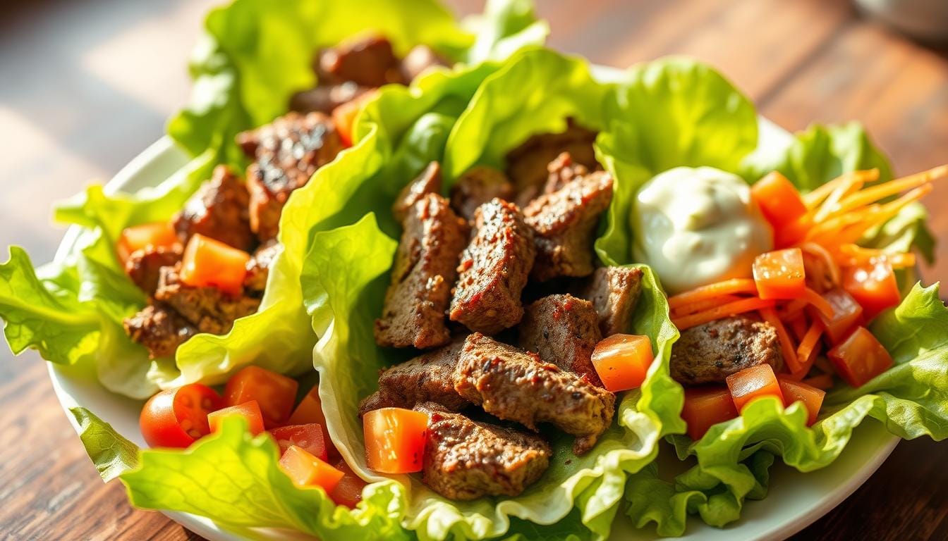 Low-Carb Beef Lettuce