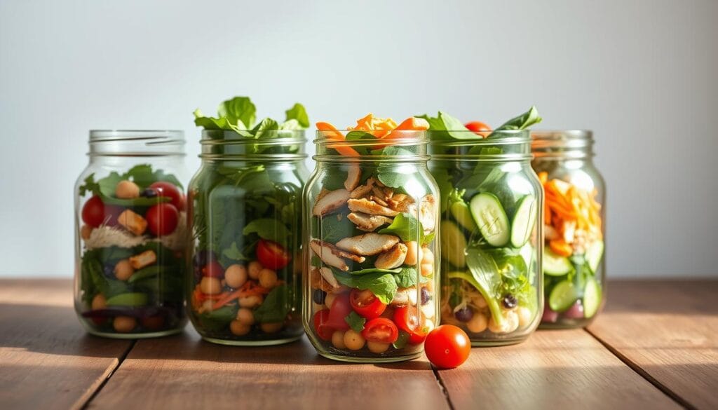 Mason Jar Salads