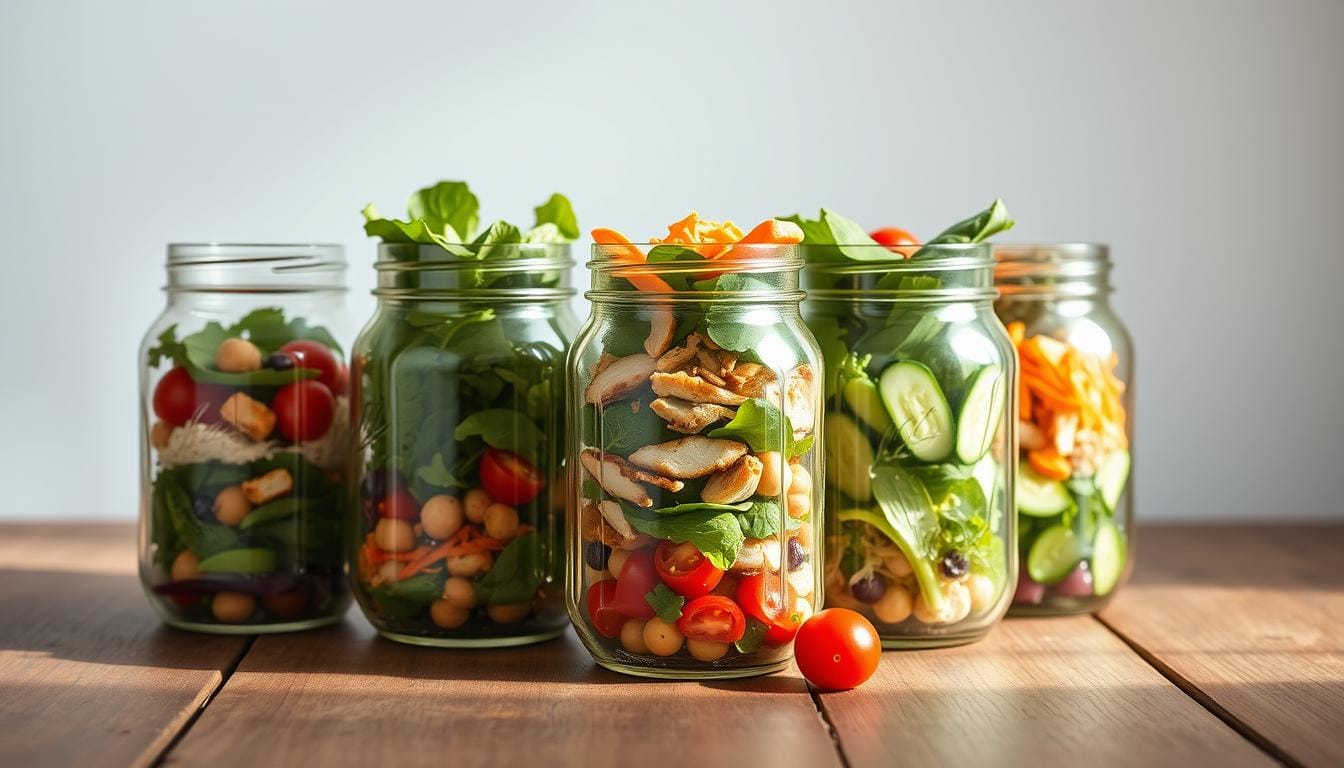 Mason Jar Salads