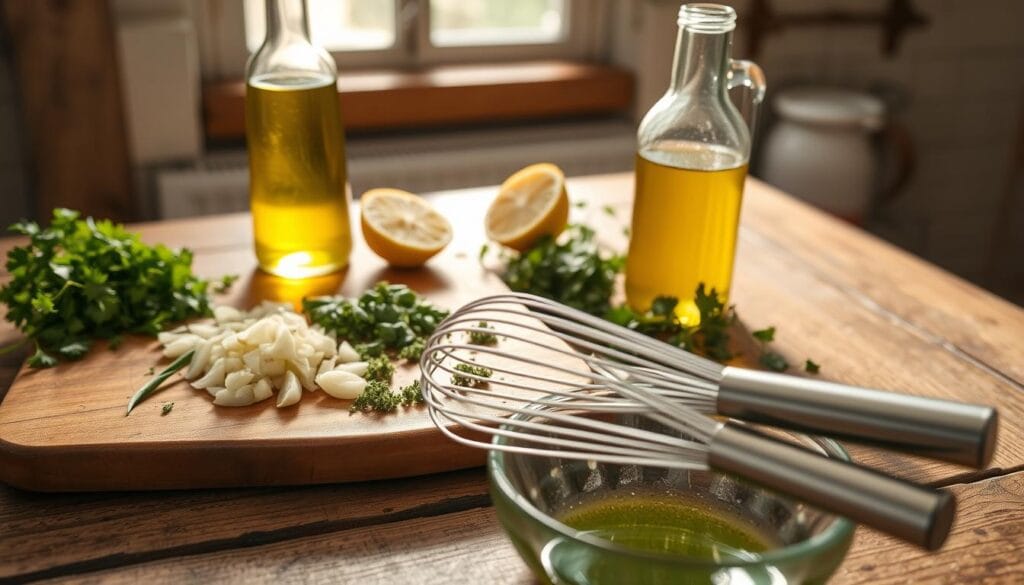 Mediterranean Salad Dressing Preparation Mediterranean Salad Dressing Preparation