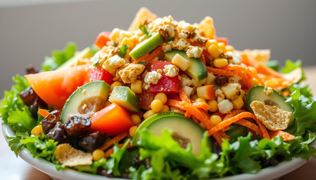 No-Cook Vegan Taco Salad