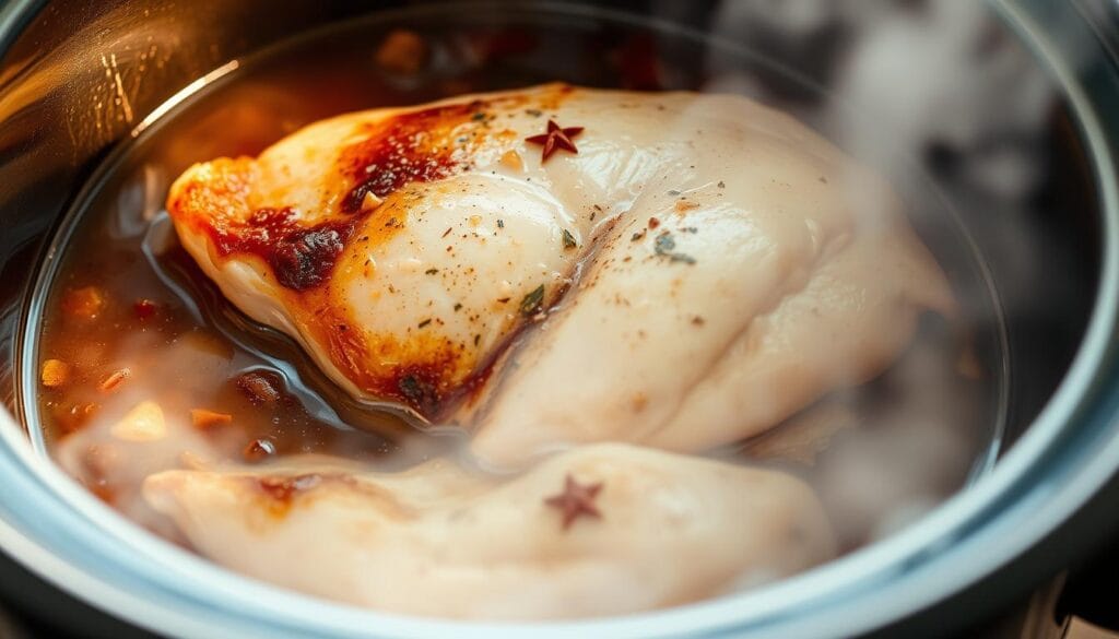 frozen chicken breast slow cooker