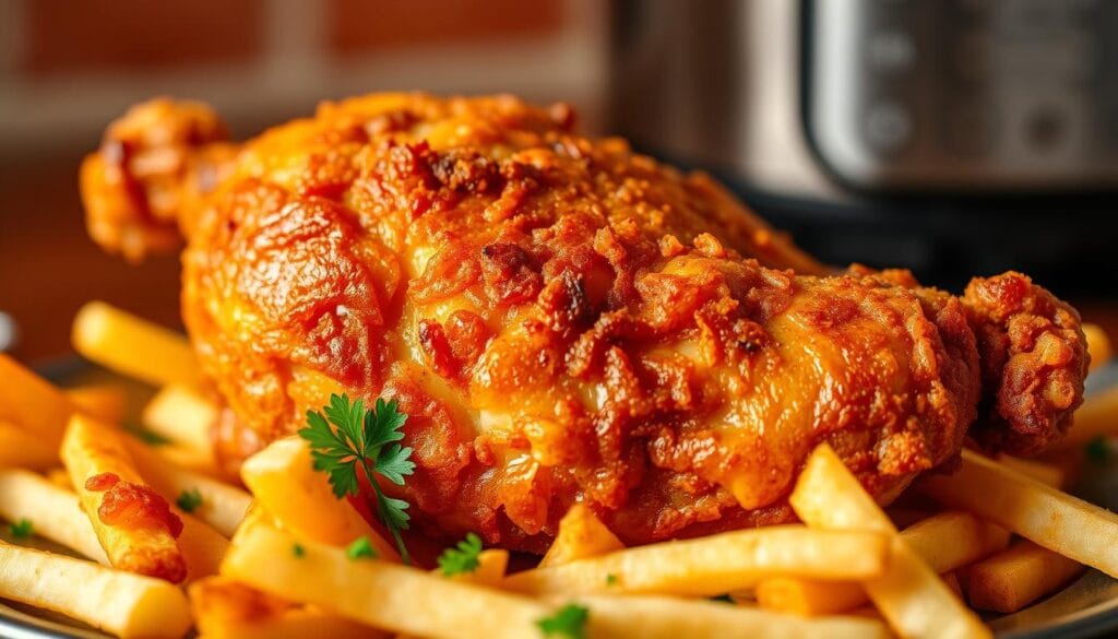 pressure cooker fried chicken