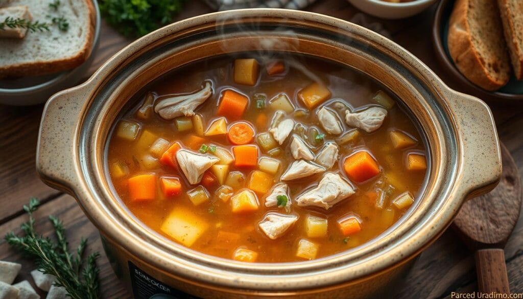 slow cooker chicken soup slow cooker chicken soup