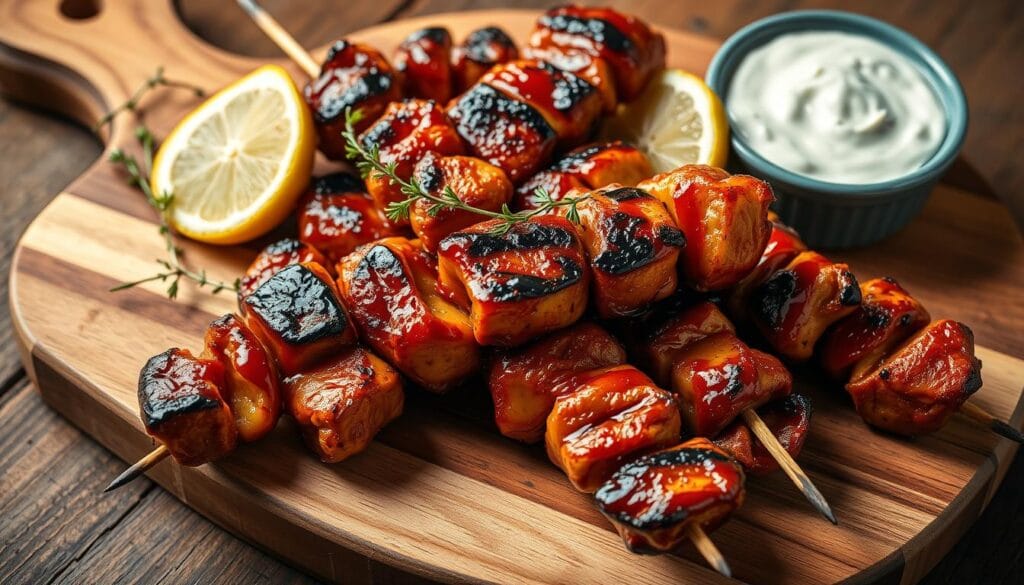 BBQ Chicken Skewers Serving Suggestions BBQ Chicken Skewers Serving Suggestions