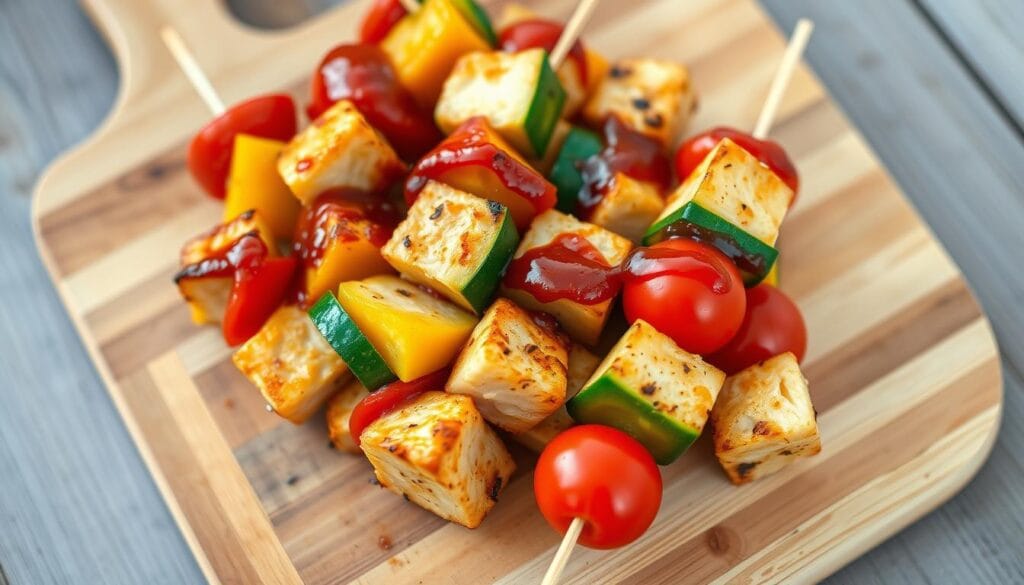 kid-friendly BBQ chicken skewers kid-friendly BBQ chicken skewers