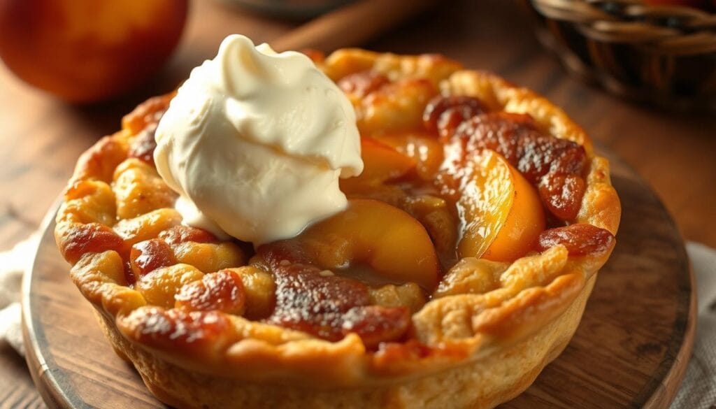 Old School Easy Brown Sugar Peach Cobbler