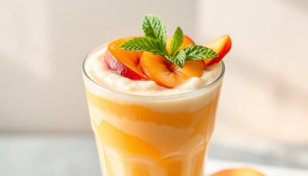 Peach Yogurt Smoothie Peach Yogurt Smoothie