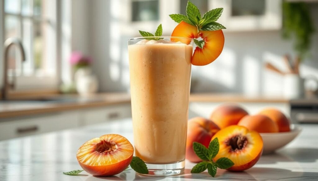 dairy-free peach smoothie dairy-free peach smoothie