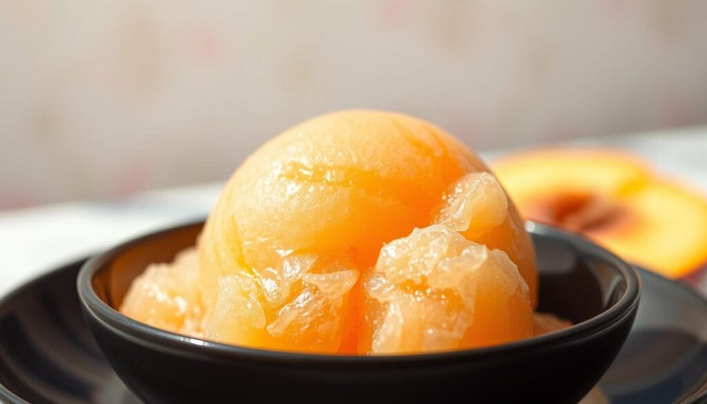 peach sorbet peach sorbet