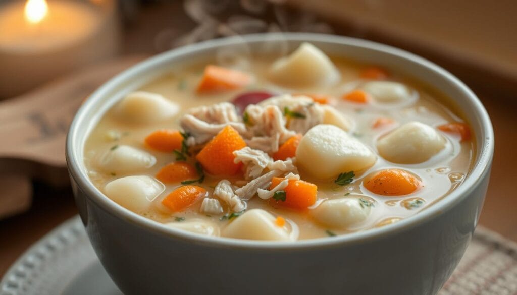 creamy chicken gnocchi soup