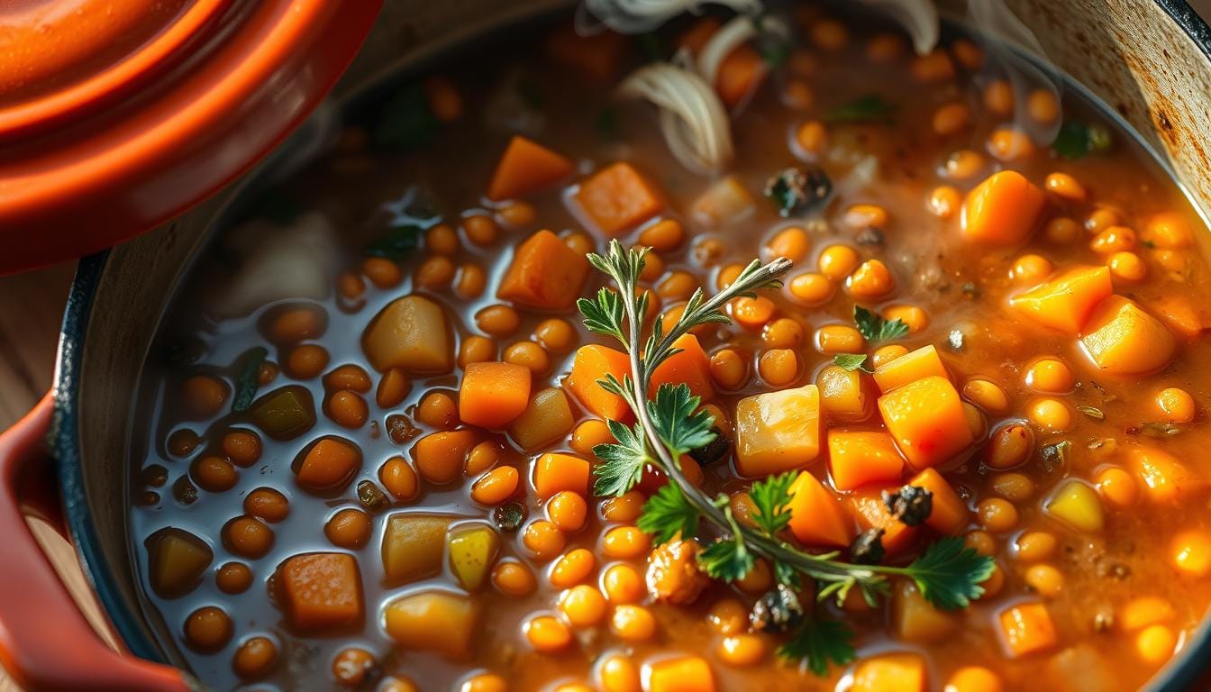 spicy lentil stew recipe
