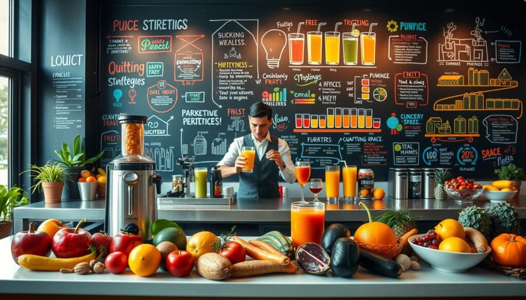 innovative juice bar business plans