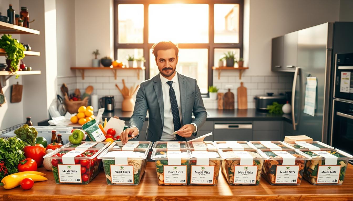 recipe based food delivery startup