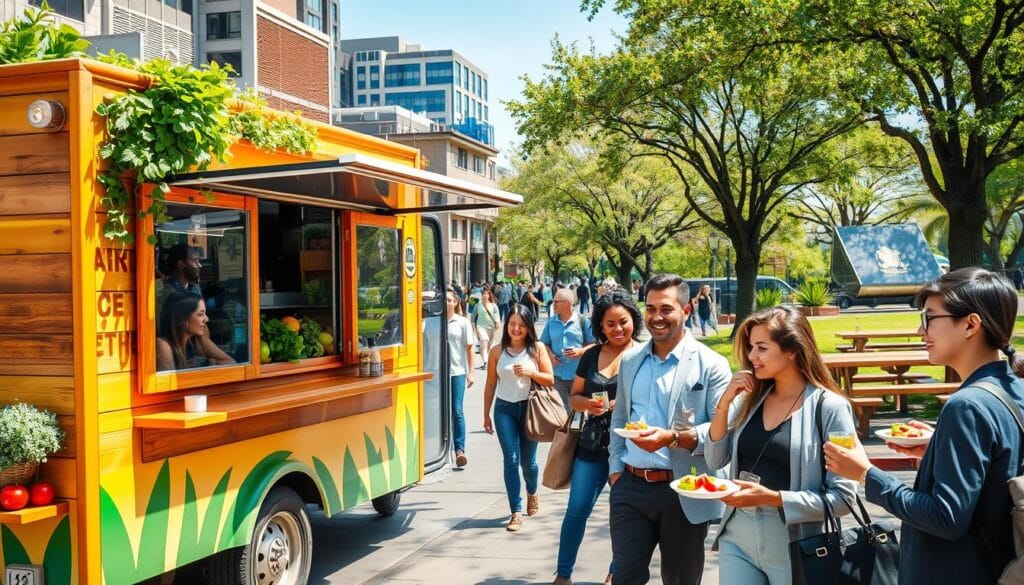 sustainable food truck ideas