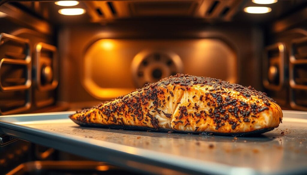 Baking blackened salmon in the oven Baking blackened salmon in the oven