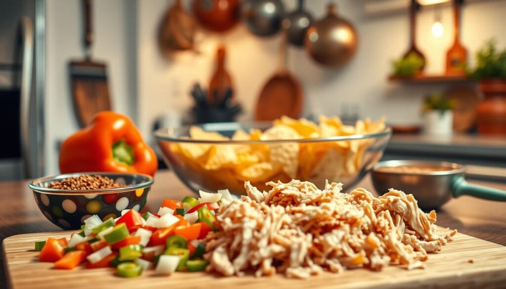 Preparation Steps for Chicken Fajita Casserole Preparation Steps for Chicken Fajita Casserole