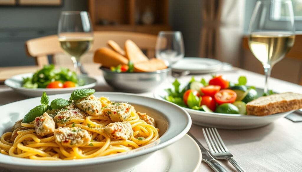 What to Serve with Chicken Pesto Pasta What to Serve with Chicken Pesto Pasta