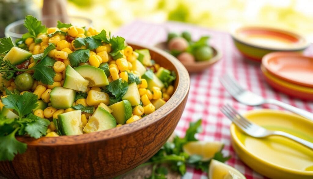 avocado corn salad for summer meals