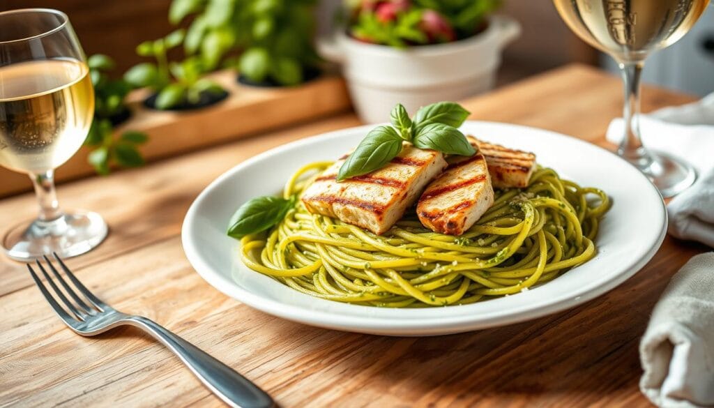 chicken pesto pasta