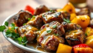 garlic butter steak bites